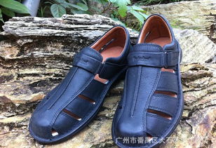 区乐仕男款真皮凉鞋 高档品质与性价比的完美邂逅
